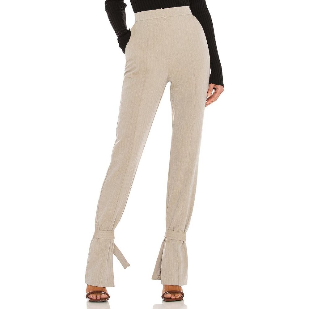 Song of Style Oscar Pant in Smoke Grey - Picture 3 of 7